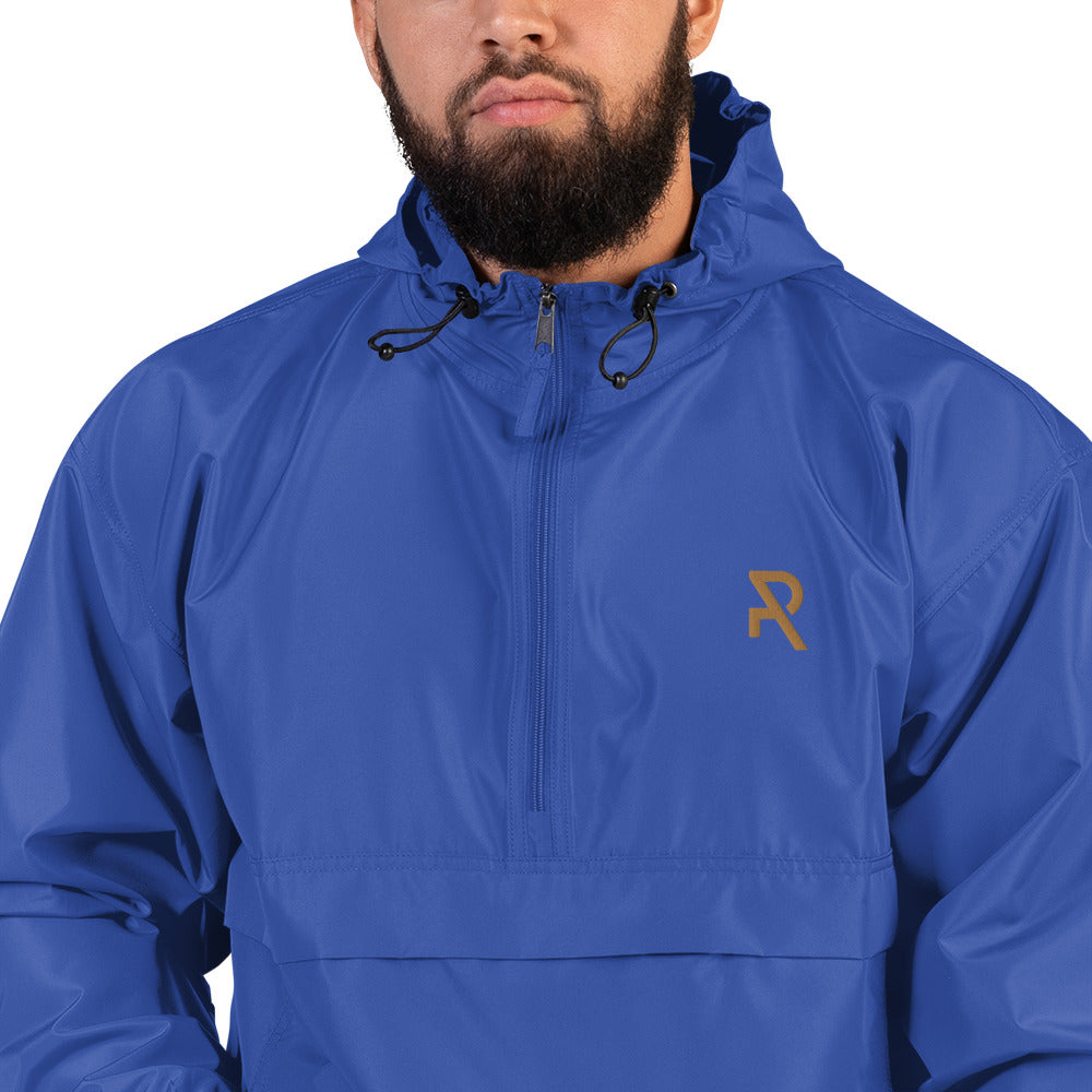 Alpha Embroidered Champion Packable Jacket