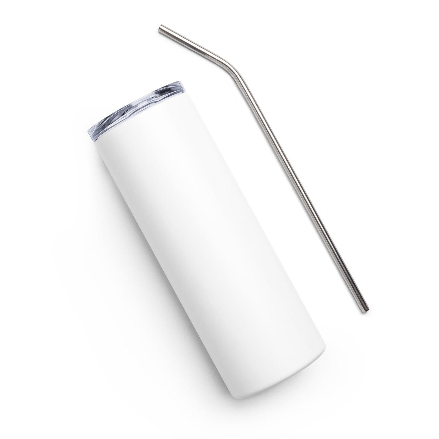 Alpha White Out Stainless steel tumbler