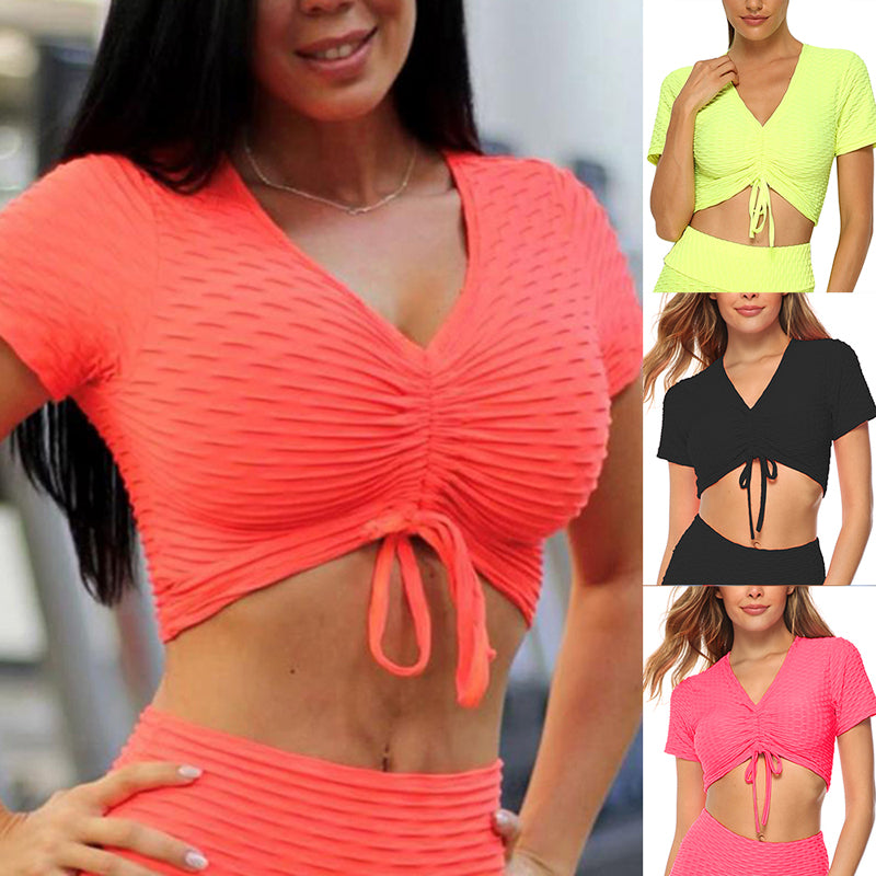 Women's Breathable Yoga Tops and Bottoms