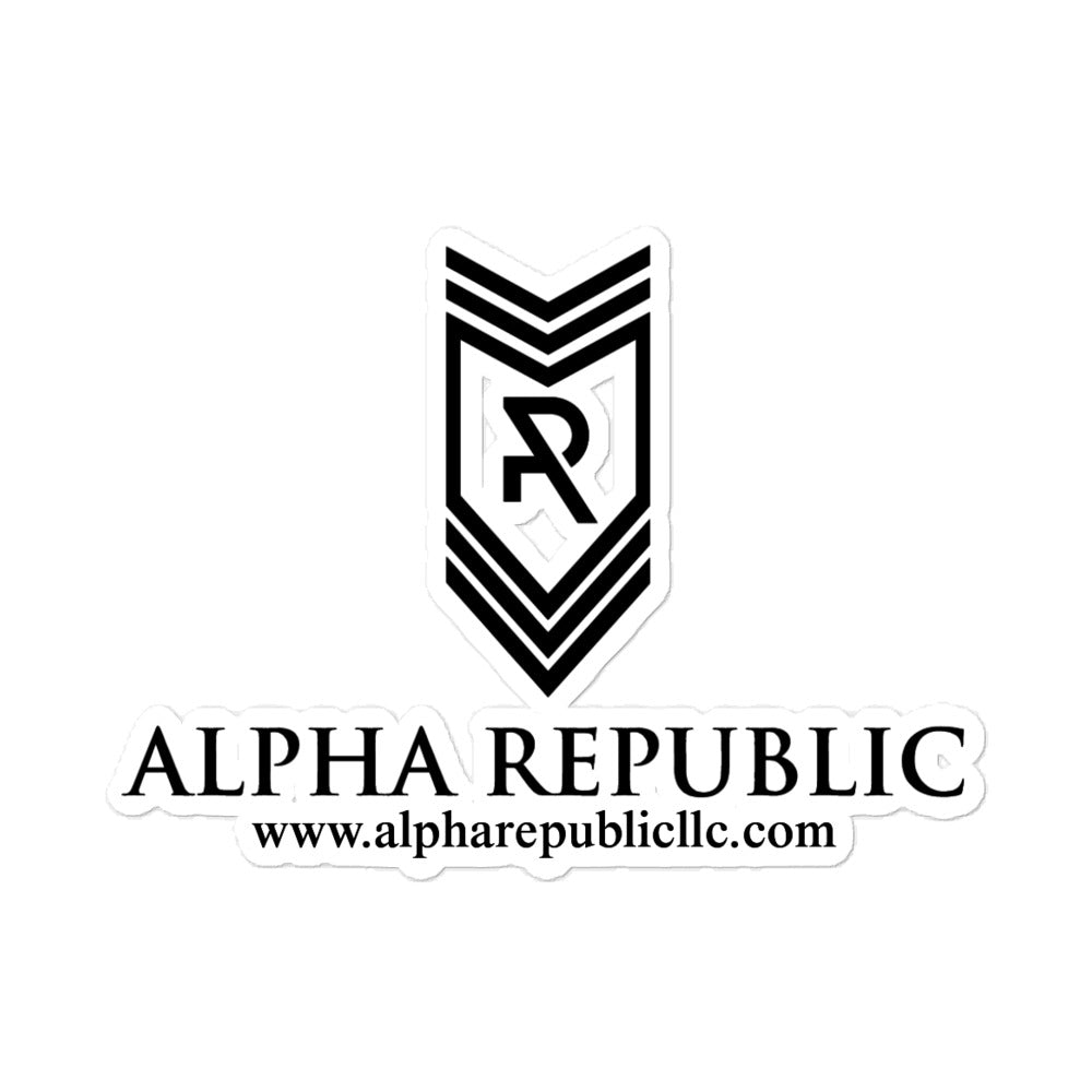 Alpha Republic stickers