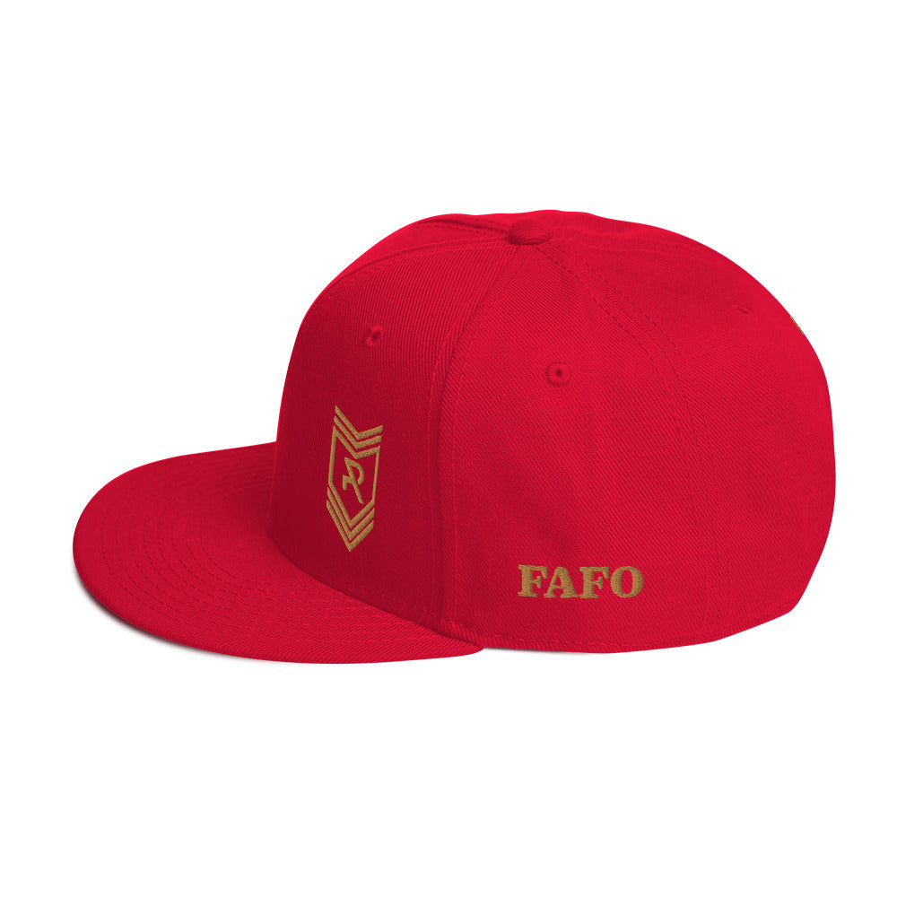 Alpha FAFO Snapback Hat