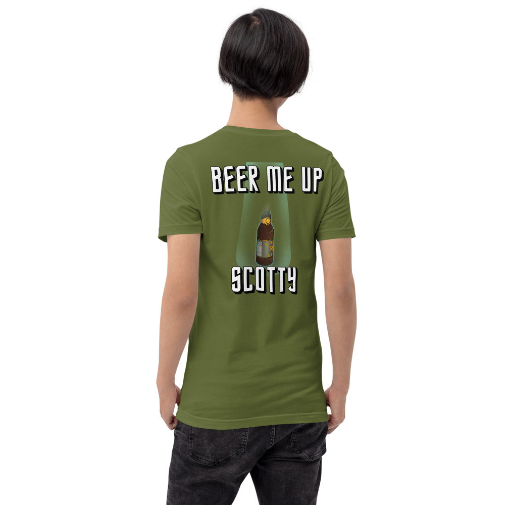 Beer Me Up Scotty Unisex Tee